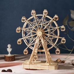 Puzzle 3D din lemn cutie muzicala Ferris Wheel 2
