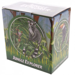 Cana cu lemur in cutie