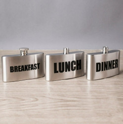 Plosca Breakfast Lunch Dinner desfacuta