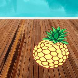 Prosop plaja ananas