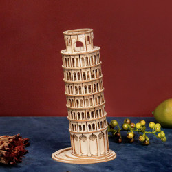 Puzzle 3D lemn Turnul din Pisa 1