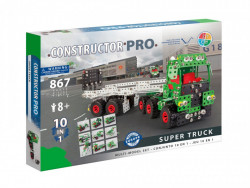 Set constructie Camion 10 in 1 Pro, 867 piese in cutie