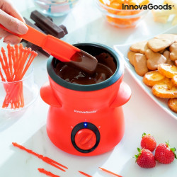 Set fondue pentru ciocolata cu spatula