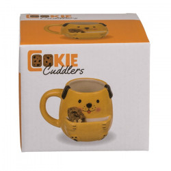 Cana cu suport pentru biscuiti Catelus in cutie