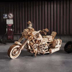 Puzzle 3D lemn Motocicleta