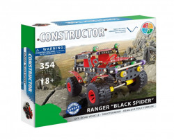 Set constructie Masina de teren Ranger Black, 354 piese in cutie