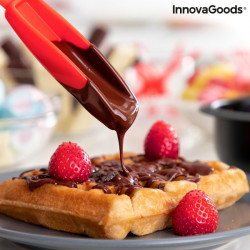 Set fondue pentru ciocolata pe vafe