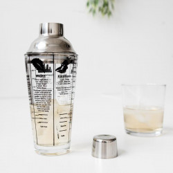 Shaker Cocktail Mix Master cu retete