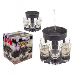 Dispenser pentru shoturi cu 6 pahare