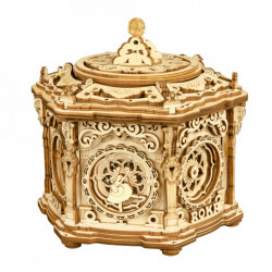 Puzzle 3D lemn Cutie muzicala Gradina secreta