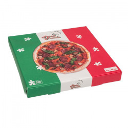 Puzzle Pizza cu 438 de piese in cutie de pizza