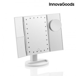 oglinda 4in1 alba cu led si efect de marire 4