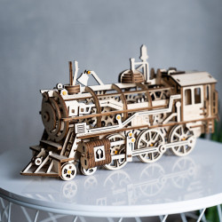 puzzle 3d din lemn locomotiva 2