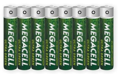 MEGACELL ULTRA GREEN R03/AAA - Baterie zinc-carbon