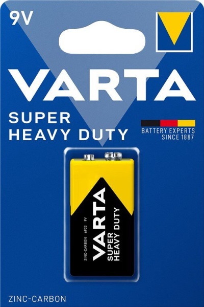 Varta Superlife 6F22/9V (tip 2022)- Baterie 9V