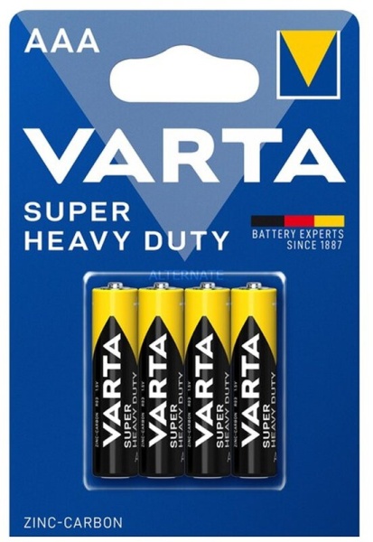 Varta Superlife R03/AAA (Tip 2003)- Baterie zinc-carbon