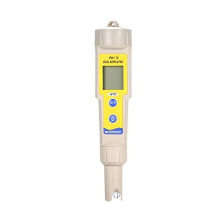 OW-035 Tester pH profesional, pentru lichide, indicator temperatura, cu baterii