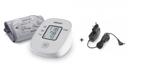 OMRON M2 BASIC (HEM-7121J-E) - tensiometru digital, automat, de brat, INTELLISENSE, cu adaptor de priza inclus