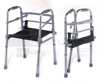 QMED 183-961L - Cadru de mers din aluminiu