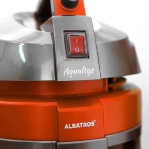 ALBATROS AQUALTYS PORTOCALIU- Aspirator cu filtrare prin apa