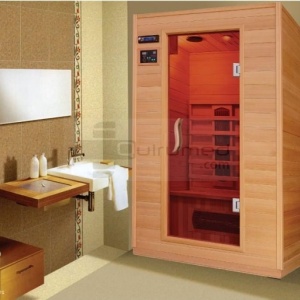 QMED QMSA2 - Sauna de interior cu infrarosu, 2 sectiuni