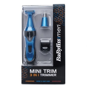 BaByliss 7180U BLUE, trimmer 3-in-1 pentru barbati, albastru