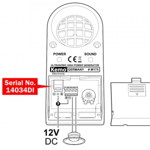 KEMO M175 - aparat performant cu ultrasunete contra insectelor si animalelor