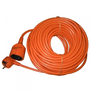 SAMUS 1PO10 -3680- Prelungitor 1 priza schuko, 10M, 3680W, 3X 1,5MMP, IP20