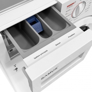 SAMUS WSDDBI-86141 - Masina de spalat cu uscator incorporabila, 8 kg (rufe uscate)