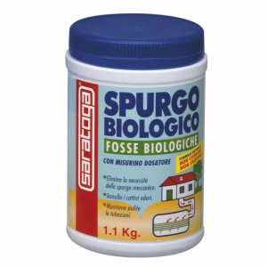 SARATOGA SPURGO BIOLOGICO - Activator biologic fose septice 1.1 kg