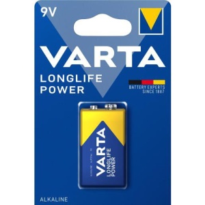 VARTA LONGLIFE POWER 6LR61 BLOCK (tip 4922)- Baterie alcalina avansata 9V
