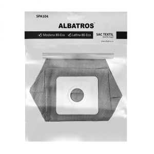 SAC MODENA 80 ECO- Pentru aspiratoare ALBATROS, textil