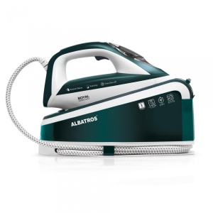 ALBATROS ROYAL STEAM CARE GREEN- Statie de calcat