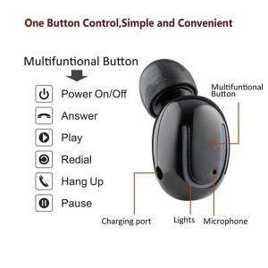 HBQ-Q13s Casca bluetooth cu suport USB, V4.2+EDR, convorbiri si muzica