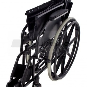 QMED 183-868B-46 - Scaun cu rotile, pliabil si auto propulsabil