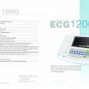 ECG1200G - electrocardiograf 12 canale, profesional, printare termica, ecran LCD