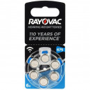 Rayovac 675- Baterii pentru aparate auditive, 6 bucati
