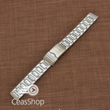 Bratara dama metalica argintie  16mm - 39397
