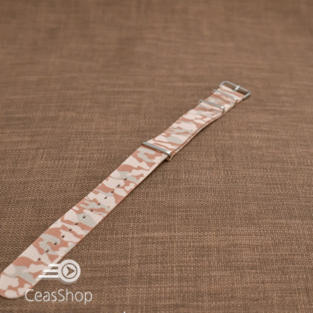Curea NATO camuflaj kaki deșert 20mm - 38027
