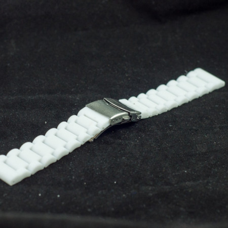 Curea silicon alba 22mm - 34606