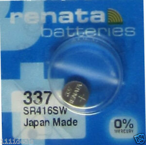 Baterie ceas Renata 337 (SR416SW)