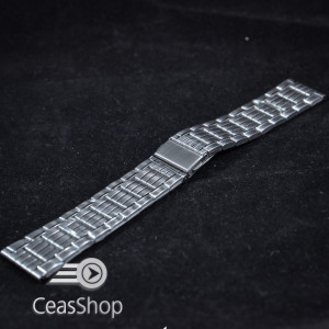 Bratara metalica argintie 20(22)mm - 38956