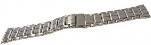 Bratara metalica argintie 26mm - 37529