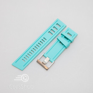 Curea ceas stil Isofrane turcoaz 24mm - 49793