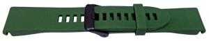 Curea din silicon pentru Garmin 20mm verde inchis -59081