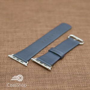 Curea piele albastră Apple Watch - 38mm
