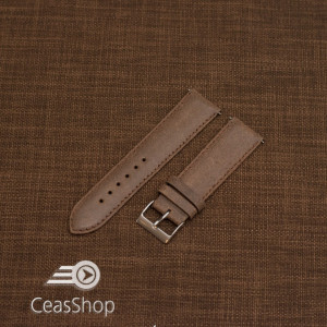 Curea piele maro vintage 20mm - 42240