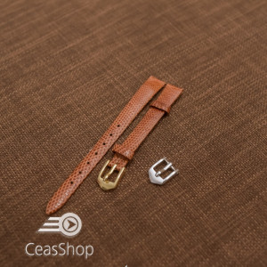 Curea soparla maro fara cusatura 14mm - 38394