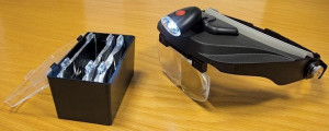 Set lupe cu led si ochelari superior