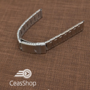 Bratara dama metalica argintie  16mm - 39397
